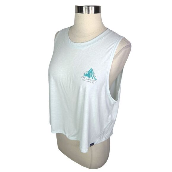 Patagonia Capilene Cool Trail Cropped Tank - Size Medium - Picture 2 of 5